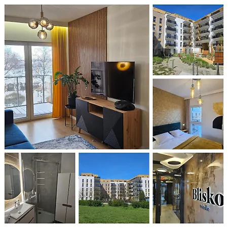Blisko Plazy Brzezno アパート